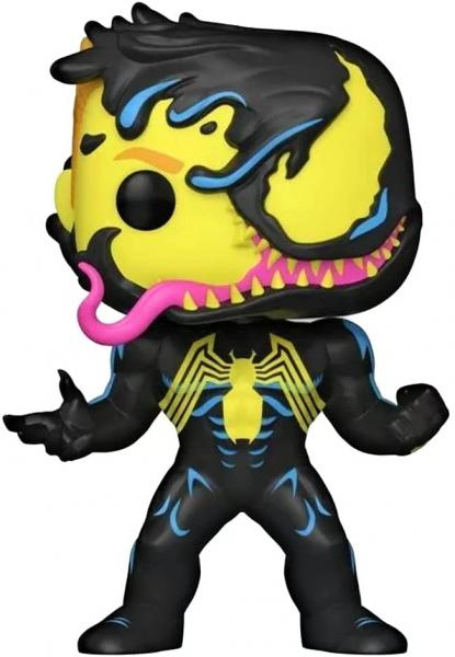 FUNKO POP! - MARVEL - Blacklight Eddie Brock Venom #869 mit Tee Größe M